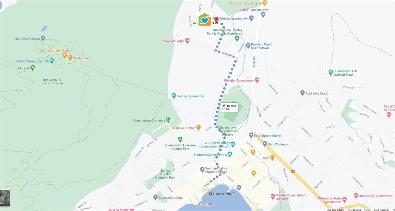 Hideaway Rima - In The Cbd Apartment Queenstown Ngoại thất bức ảnh